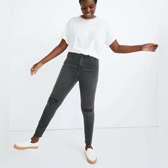 Madewell 9” Mid Rise Skinny Jeans - Picture 1 of 8